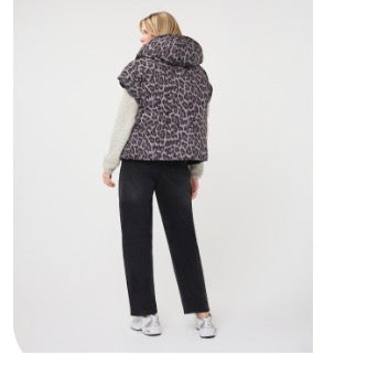Poncho leopard reversible Esqualo
