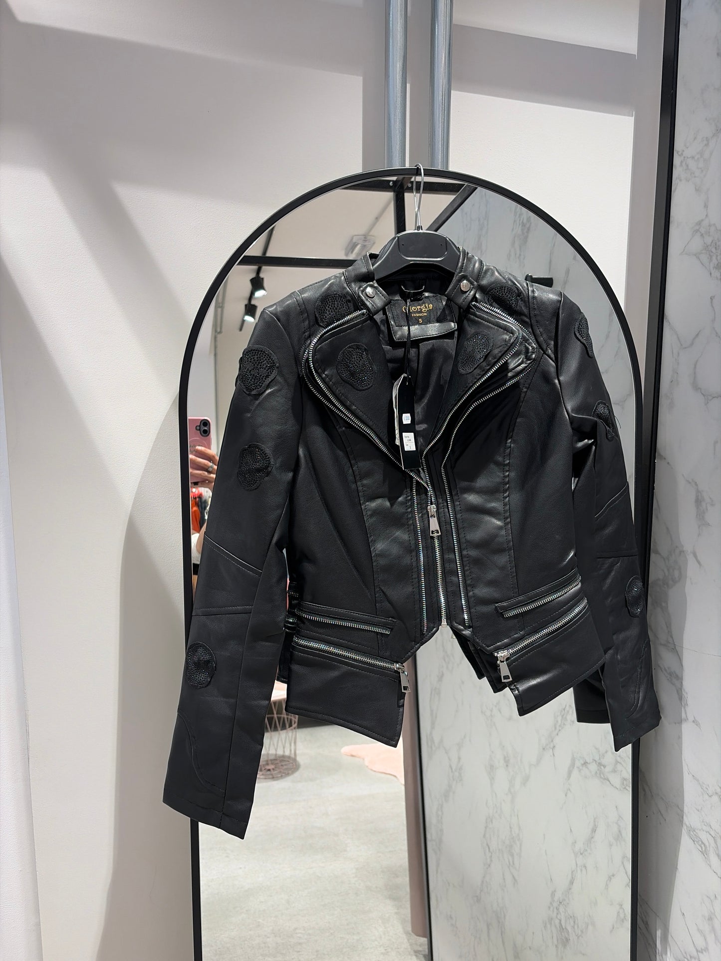 biker vest Giorgia