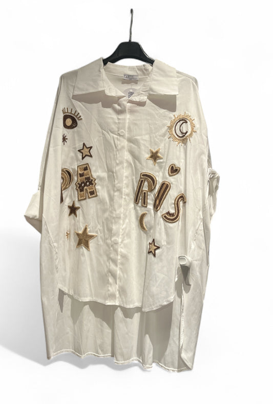 blouse oversized paris