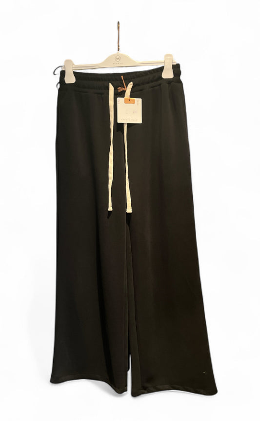 sportieve broek Mooij brede pijp