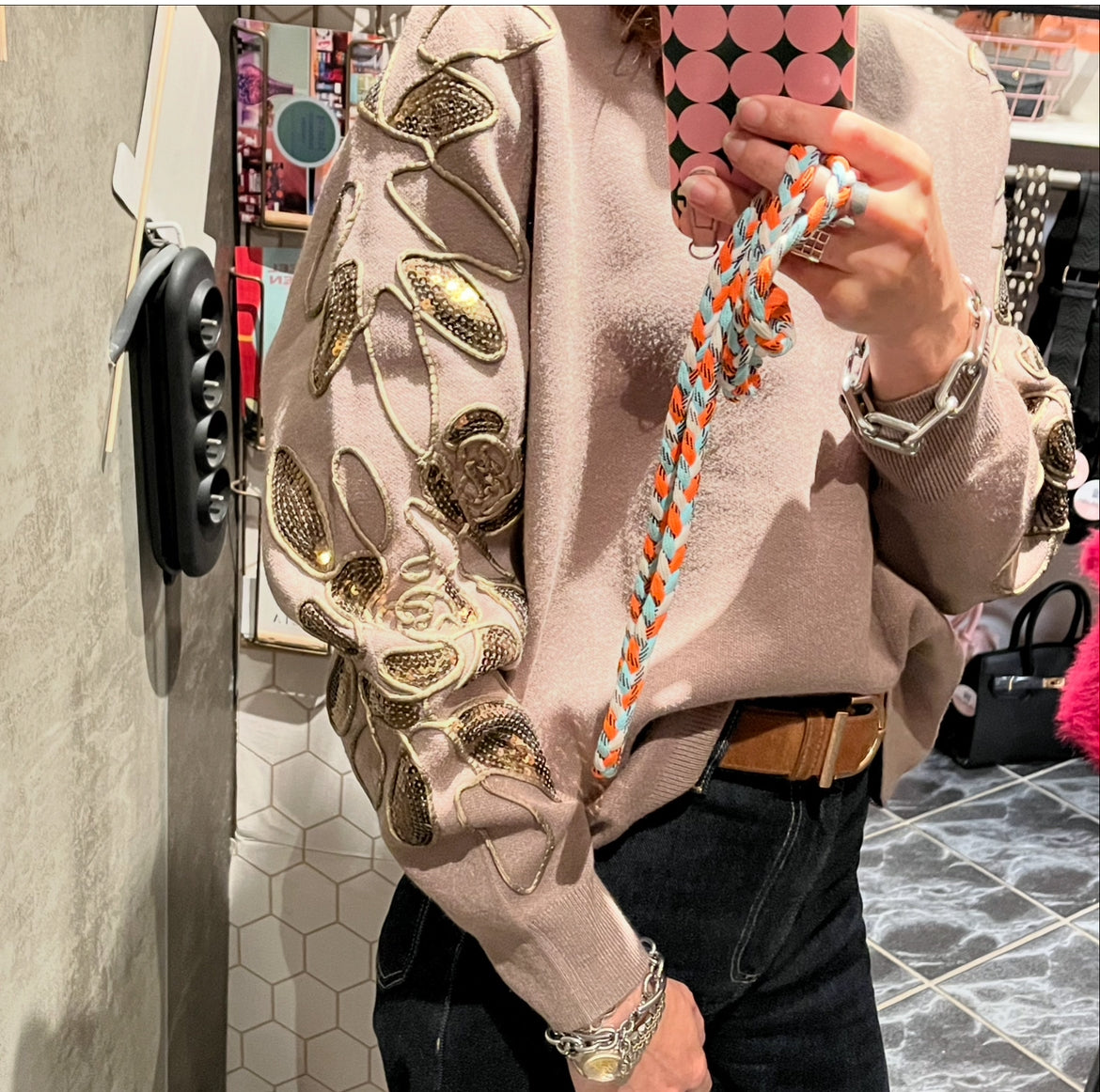 trui met speciale mouw Just woman