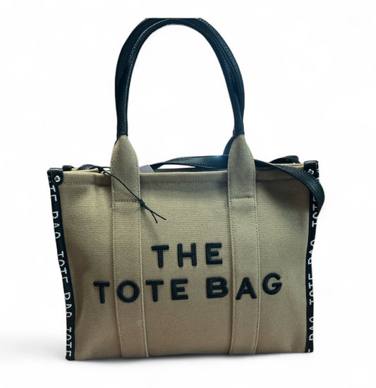 the tote bag large in stof