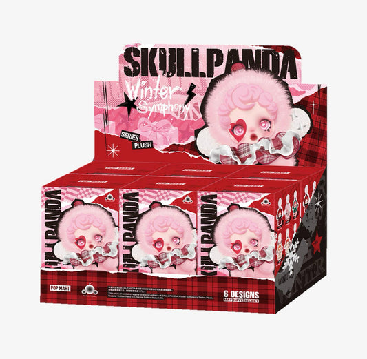 SKULL PANDA winter symphony series plush Pop Mart"