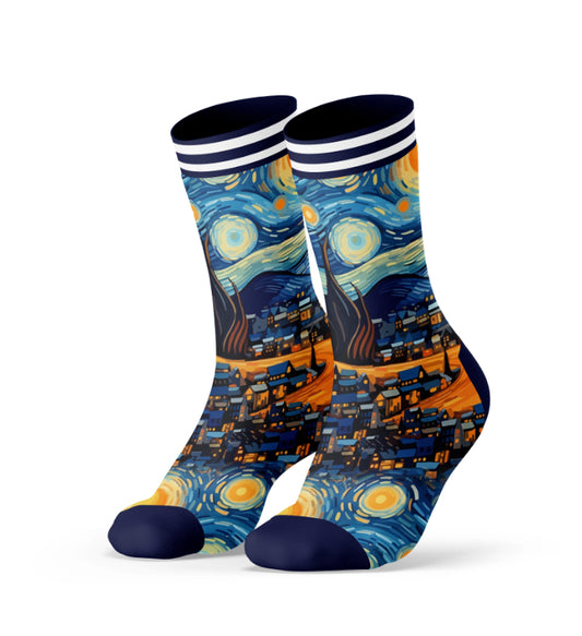 3-pack Sock My Van Gogh Starry Night