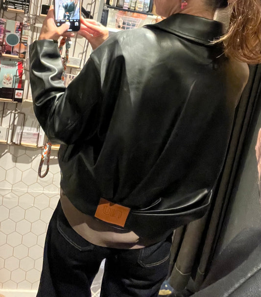 biker vest Just woman