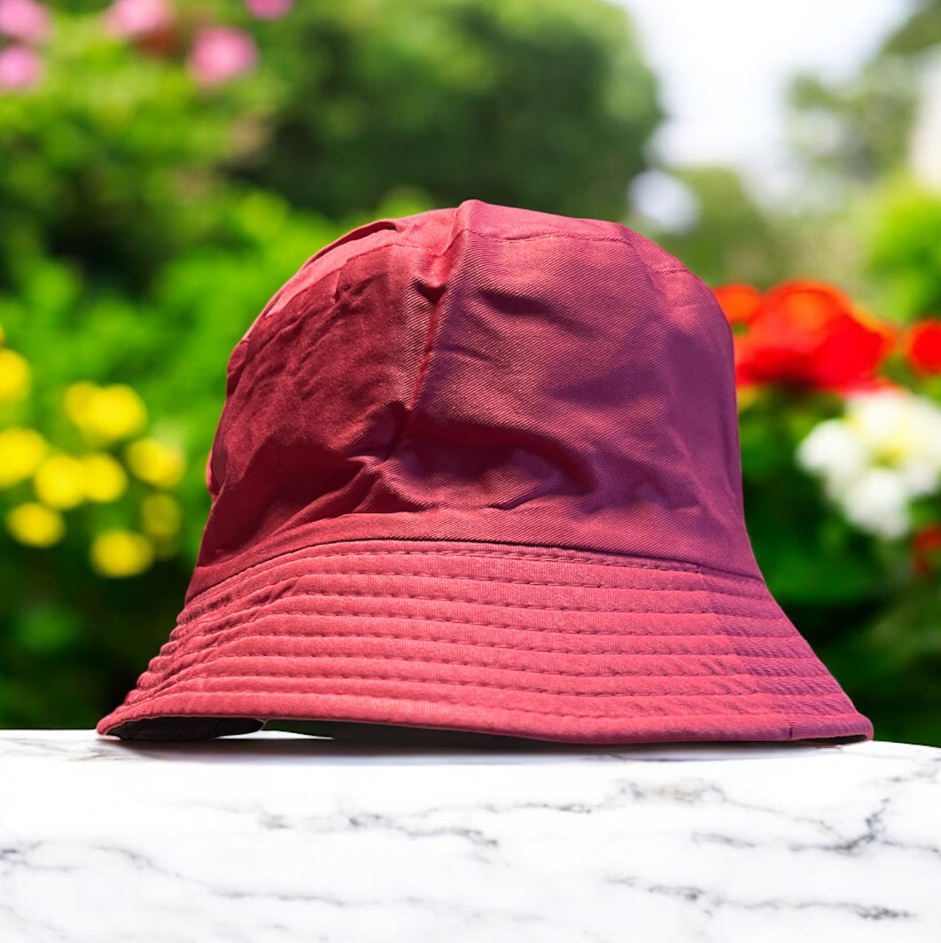 bucket hat roze