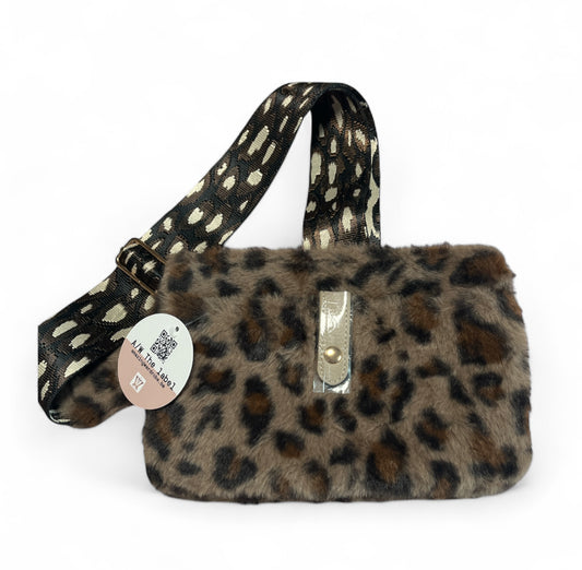 fluffy crossbody tasje