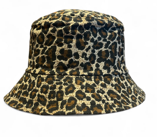 bucket hat leopard