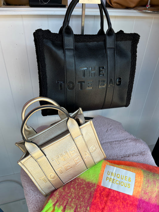 The Totebag Large met bontje