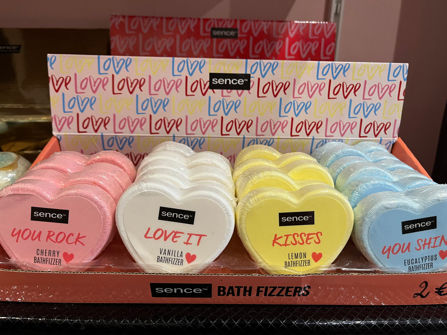 bath bomb Sense love it Valentijn