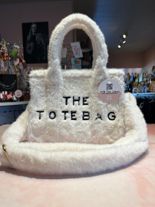 medium fluffy totebag