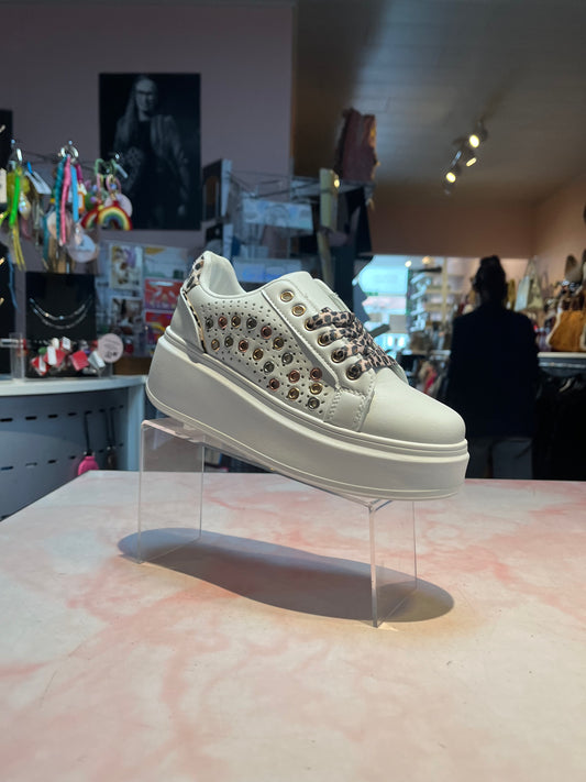 Hoge sneakers panter