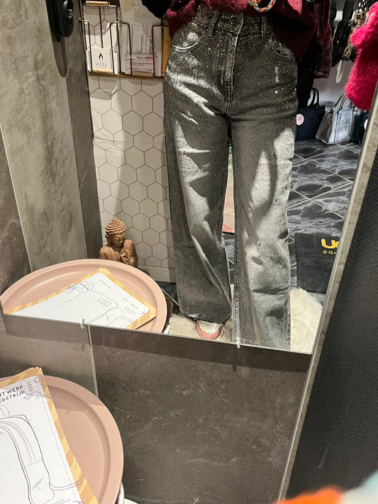 adoro design glitterjeans