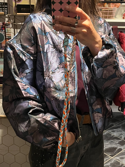 Jacquard Jacket Flower Gimme