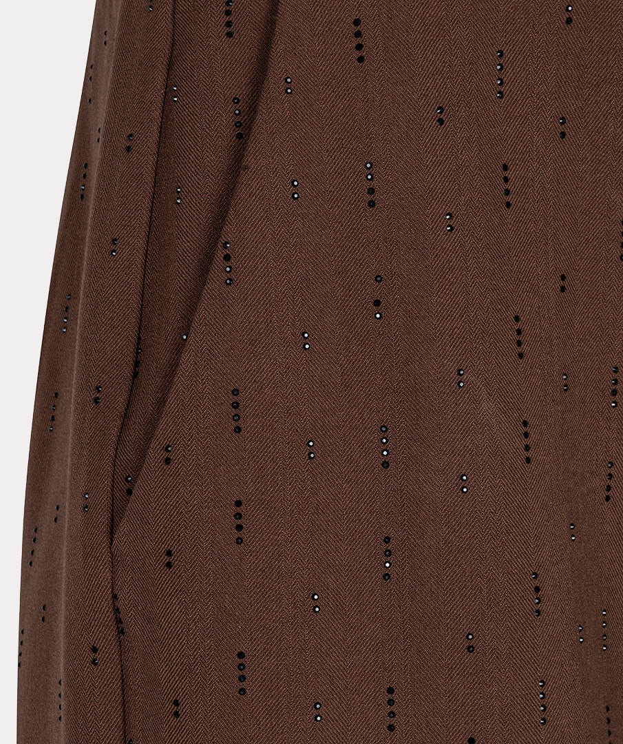 Esqualo geklede broek Rhinestones