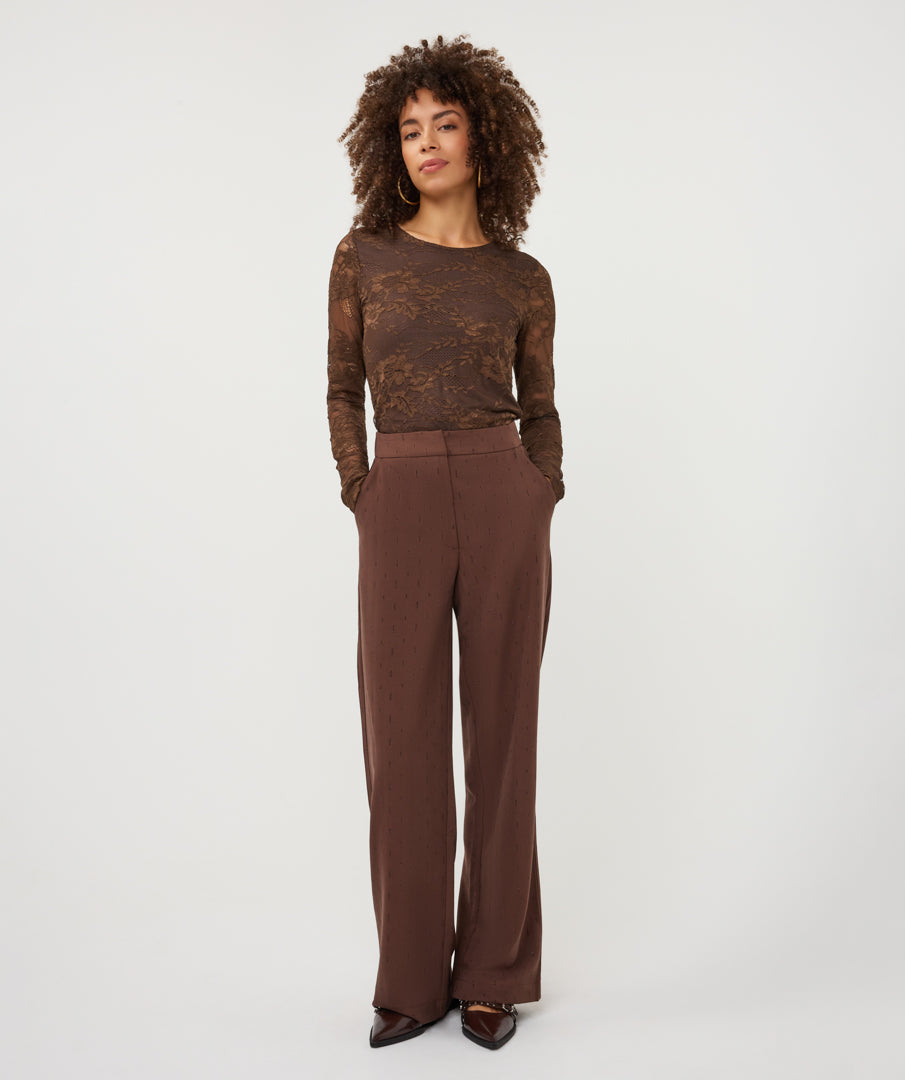 Esqualo geklede broek Rhinestones