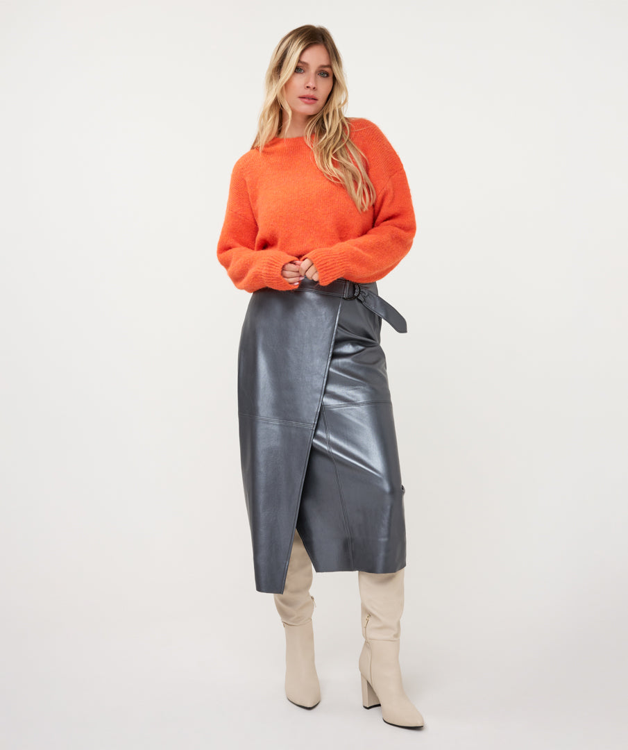 Esqualo skirt long overlap