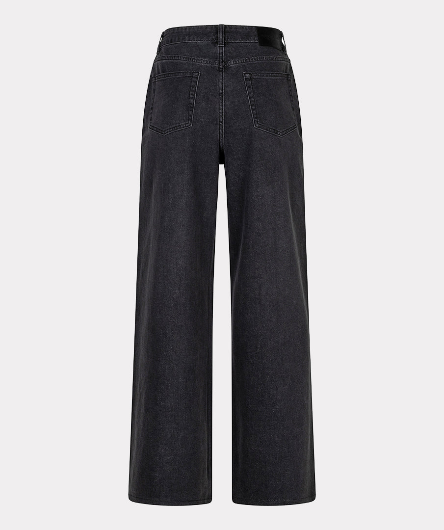 Esqualo jeans wide rhinestones