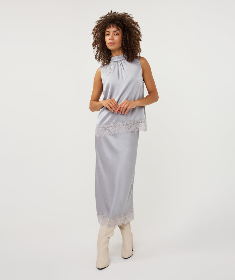 Esqualo rok  satin lace
