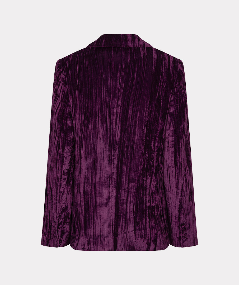 Esqualo blazer structure velours