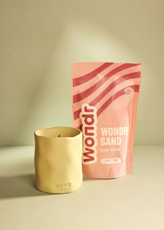 WONDR Candle Bundle Cream + Pure Pome