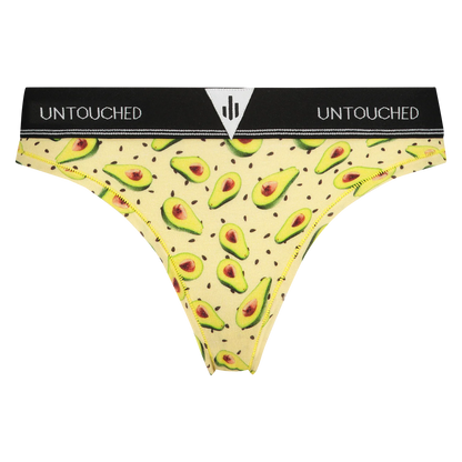 Sock my feet - Untouched FAvocado Thong met bijpassende sokken