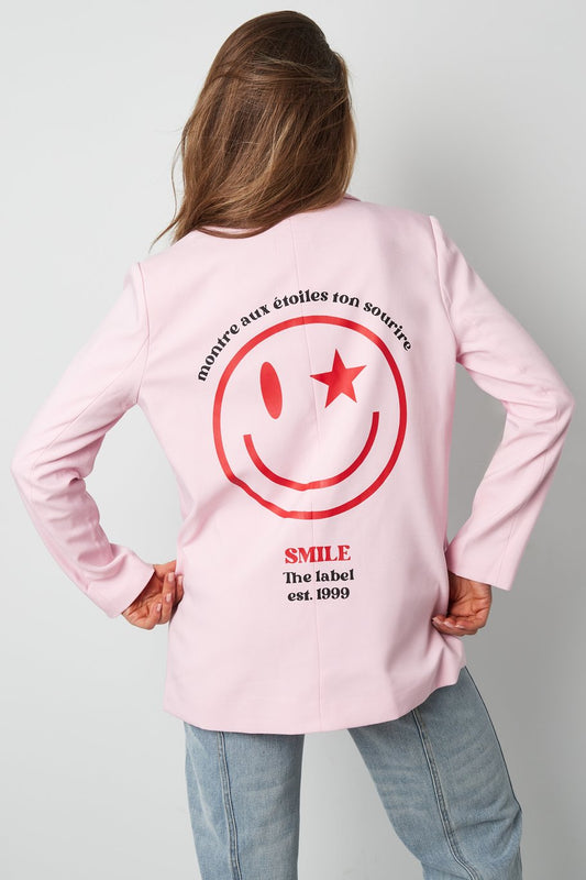 Blazer show your colorful smile