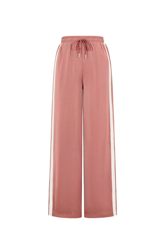 Satin Pants Stripe