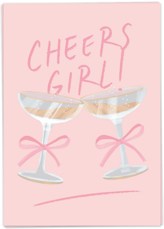 Kaart Blanche Cheers girl
