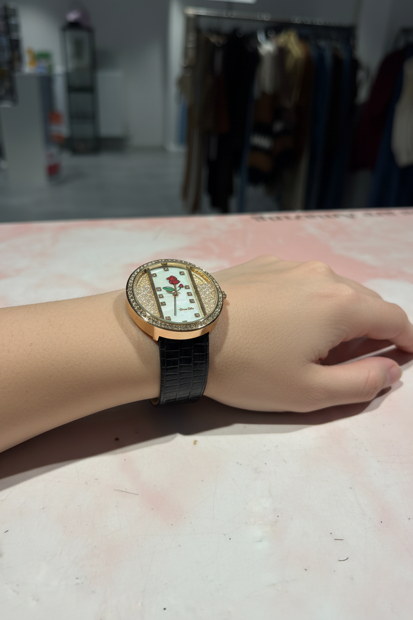 Dramatische close-up horloge