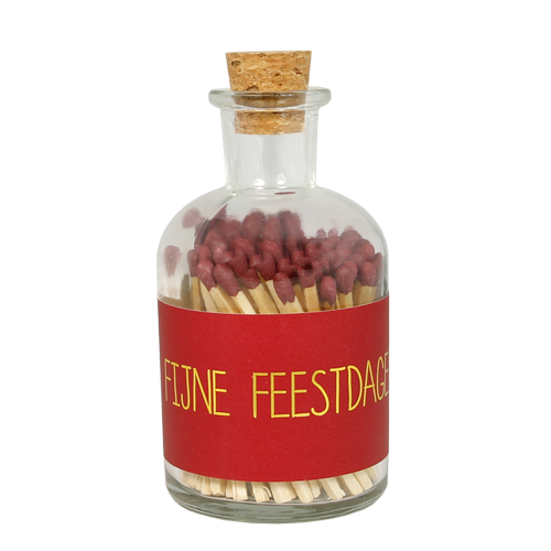 My flame - lucifers -Rood - Fijne feestdagen