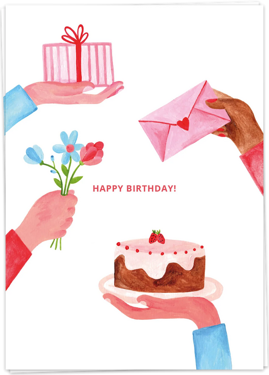 Kaart Blanche Birthday gifts