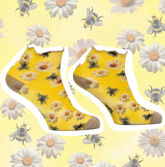 sock my feet sokken - Sock My Daisy Bee - Amazing wardrobe