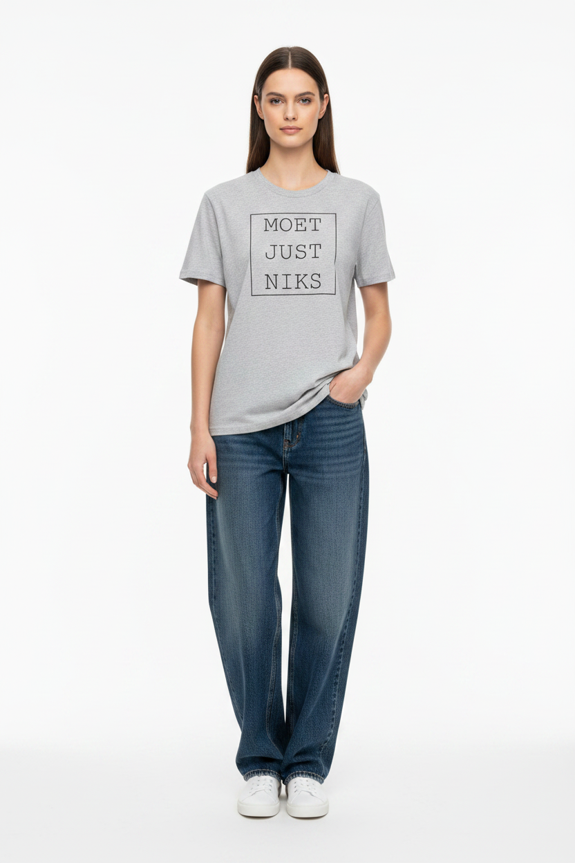 t-shirt moet just niks