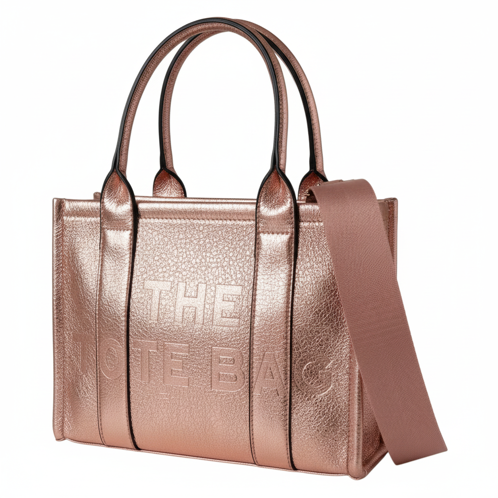 The Tote Bag - Metalic Champagne - professionele productfoto