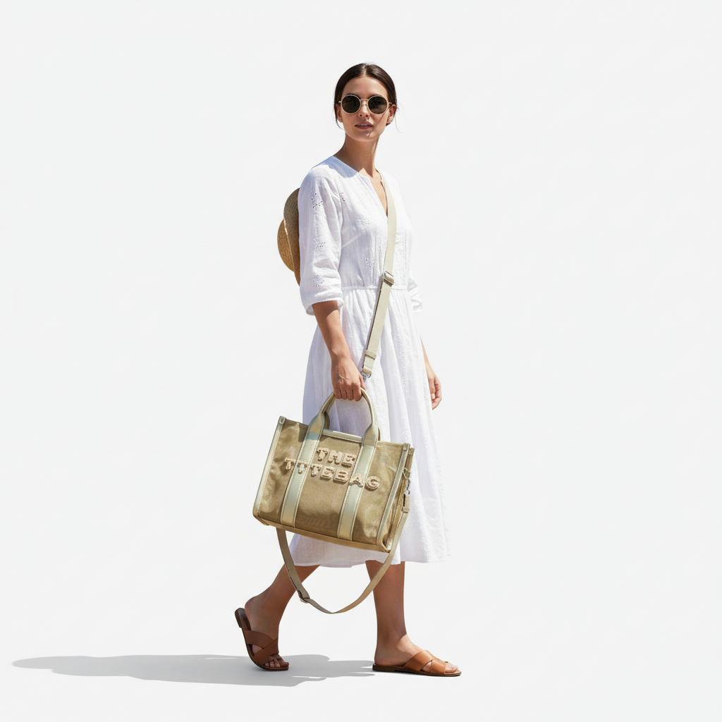 Summer tote bag Tom & Eva - professionele productfoto