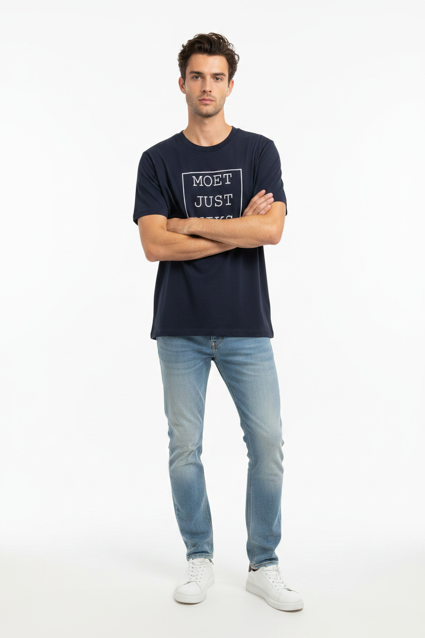 t-shirt moet just niks