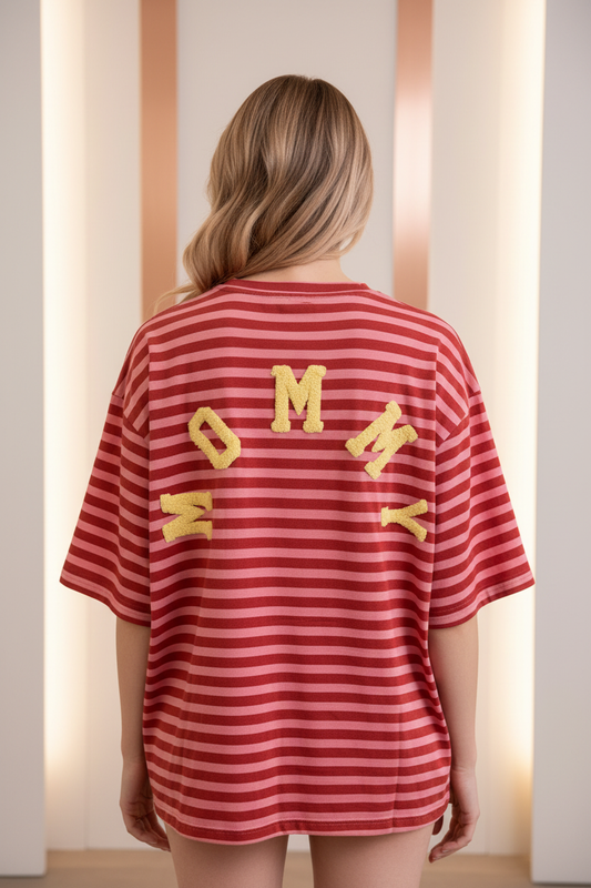Shirt J&L Oversized Mommy - rugprint detail variant 2