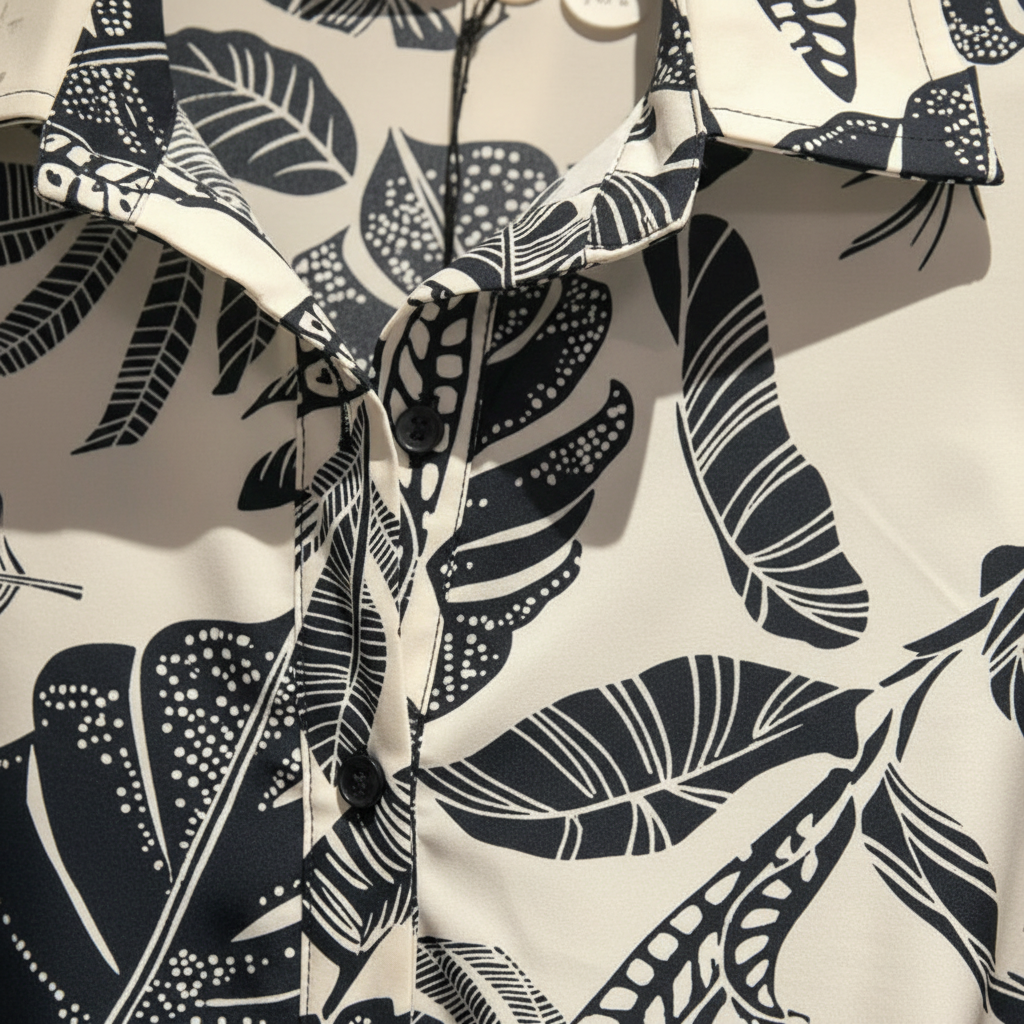 Mooij blouse - close-up detail kwaliteit