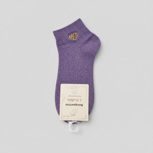 Chaussettes a paillettes hartje
