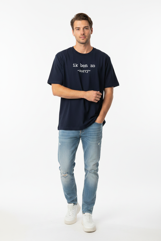 t-shirt Ik ben zo (sorry)