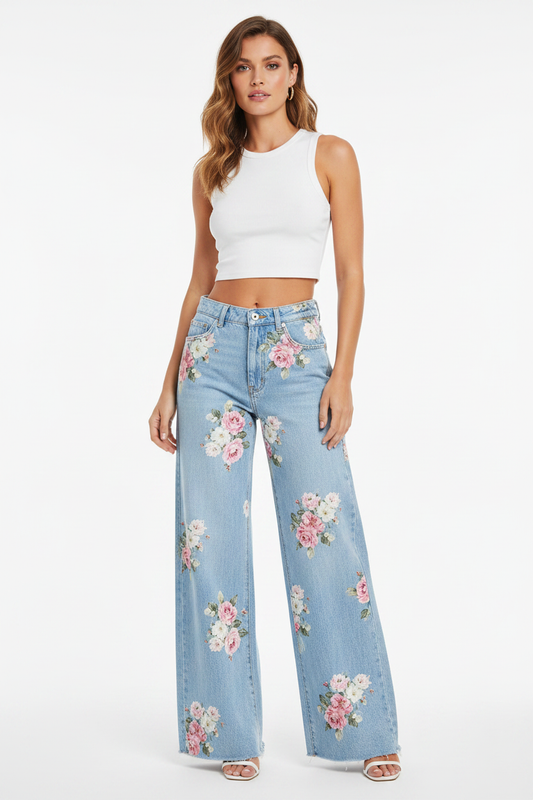 Jeans Trend Floral