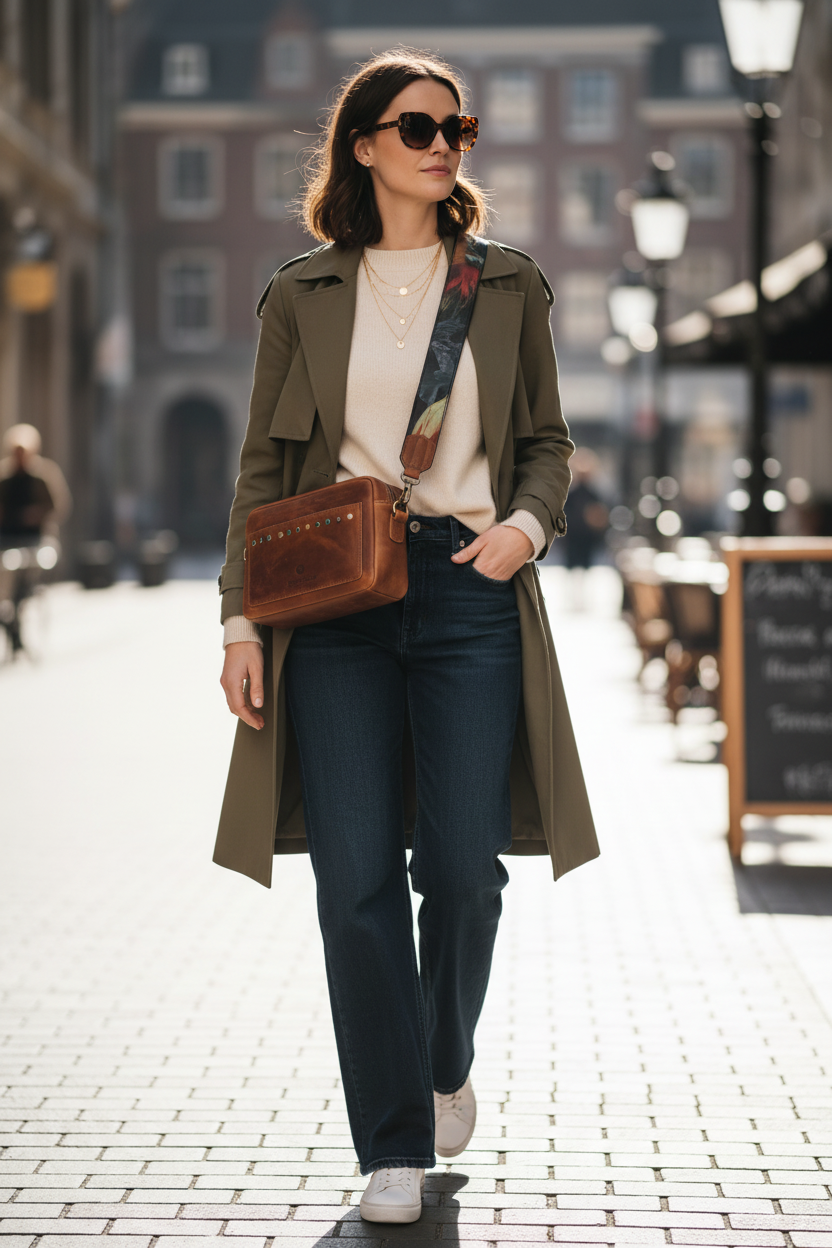 MicMac Masterpiece schoudertas lifestyle shot