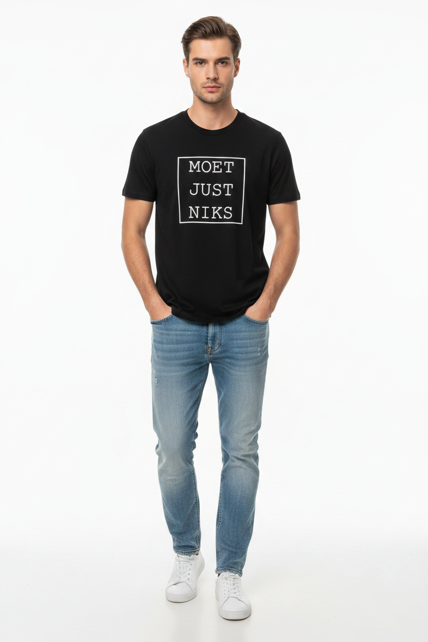 t-shirt moet just niks