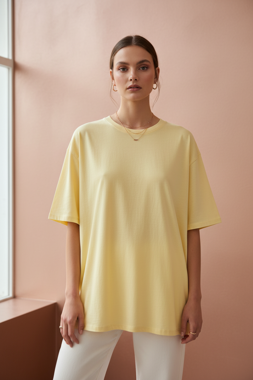 Model in Shirt L'essentiel Ibiza - editorial stijl