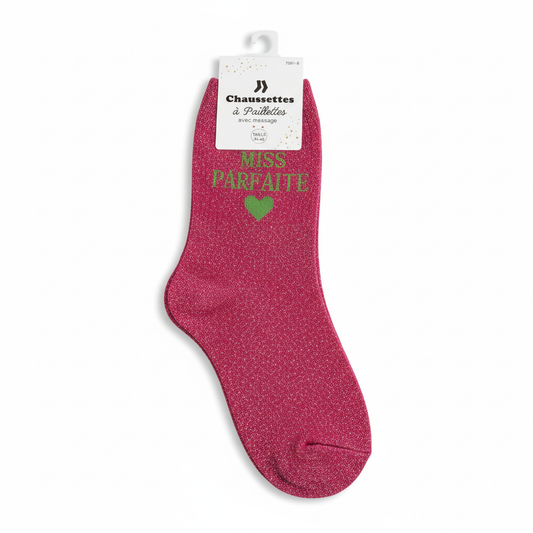 Chaussettes a paillettes Miss Parfait