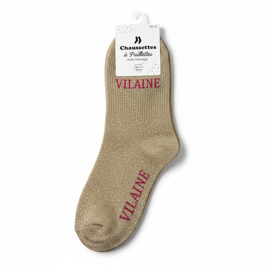 Chaussettes a paillettes VILAINE