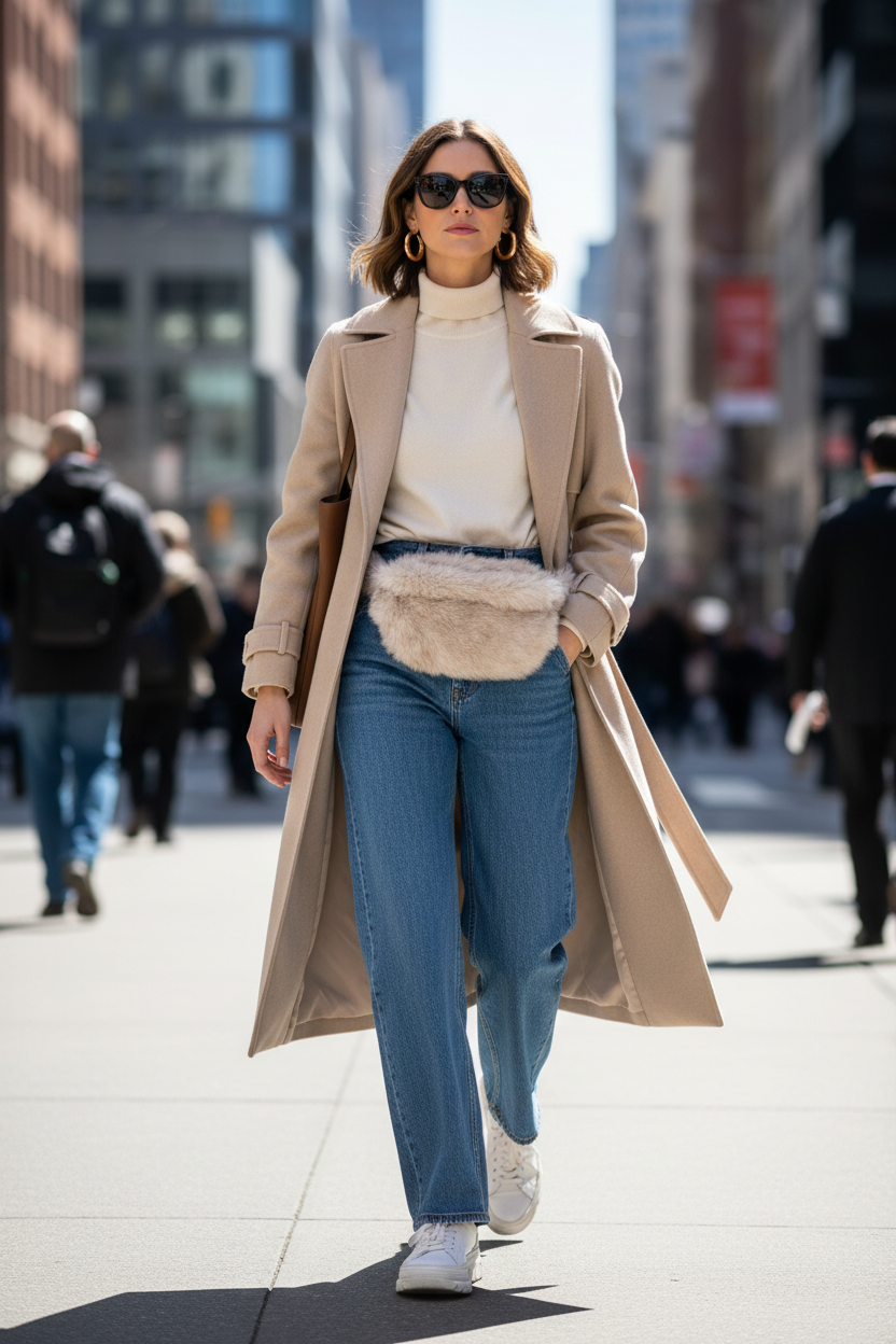 Fluffy heuptas XL lifestyle shot