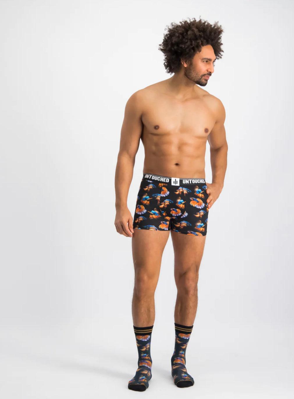 Giftbox - Sock my feet - Exotic Fish Boxer + Sokken Giftbox - Amazing wardrobe