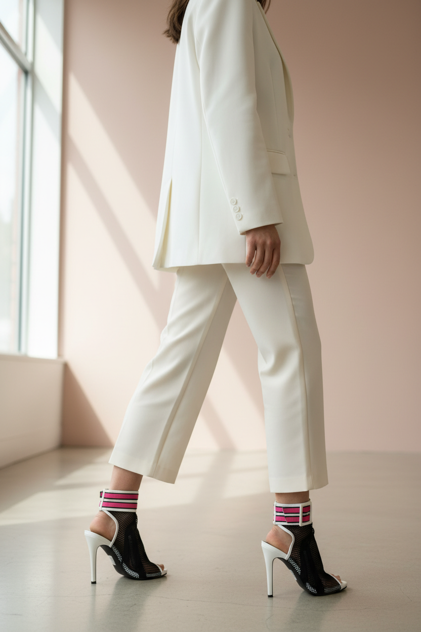 Lifestyle foto neon hakken Sergio Totzi